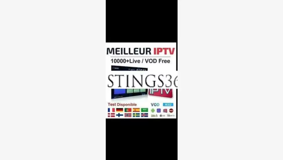 Top iptv chaînes Tv&vod sans coupures Test 24H